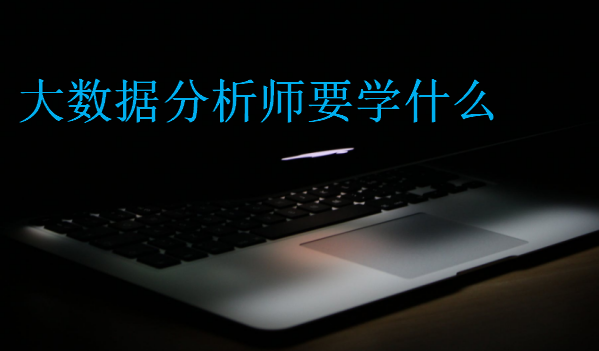 大數(shù)據(jù)分析師要學(xué)什么